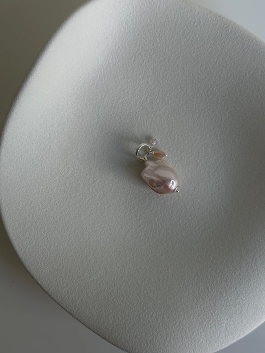 Pink Pearl charm