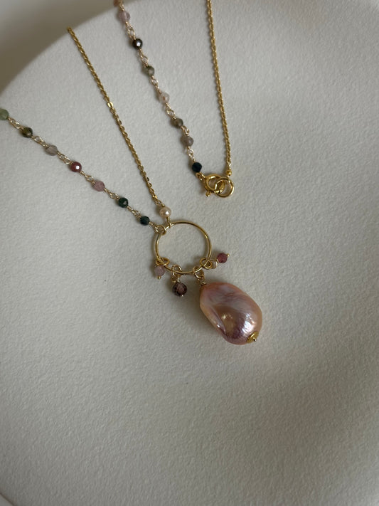 Pink Pearls Tourmaline