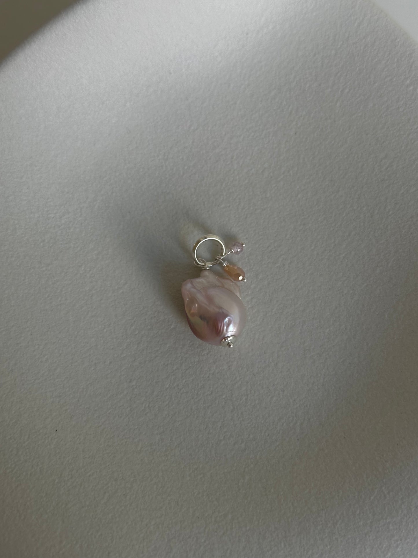 Pink Pearl charm