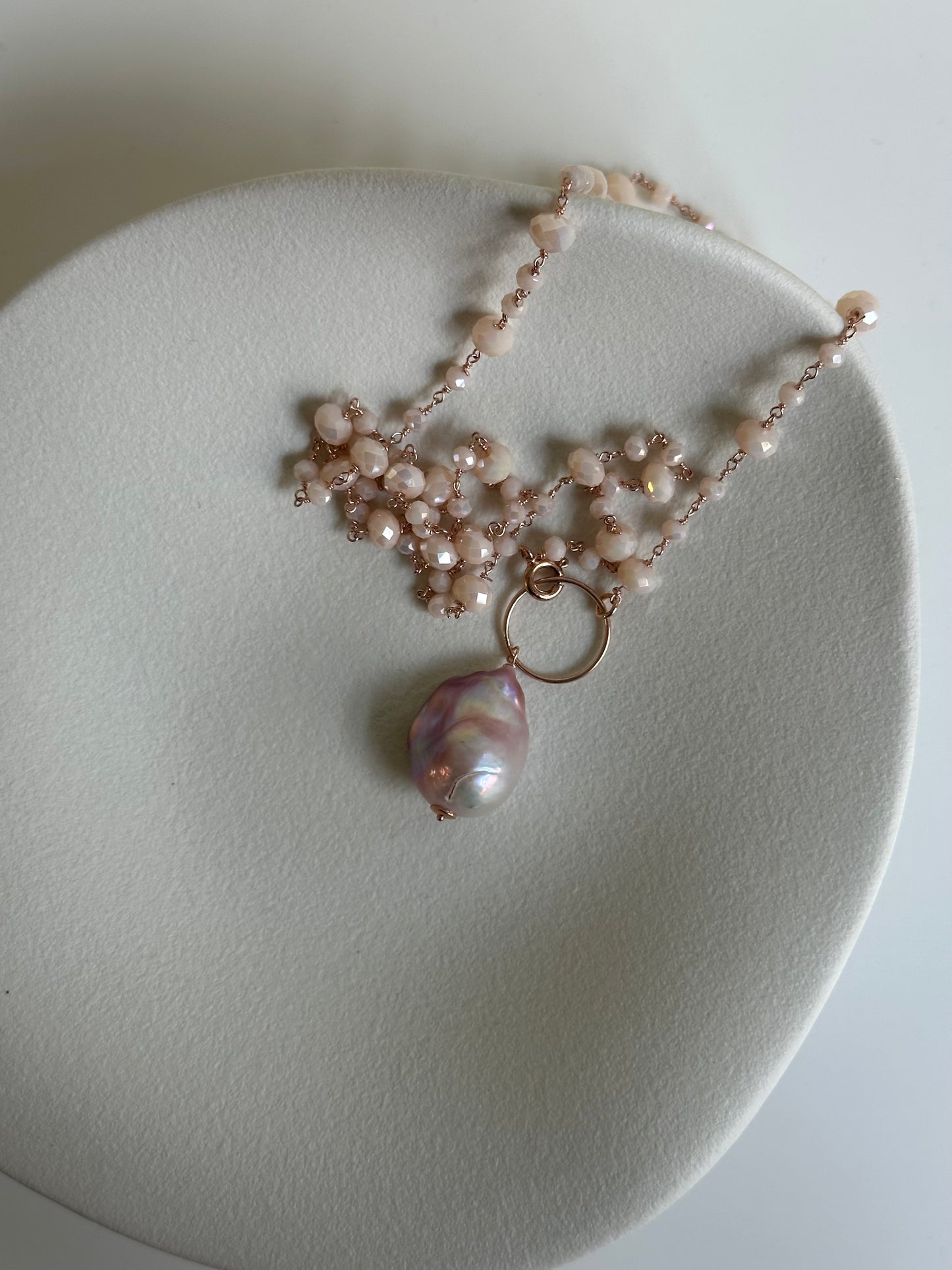 Pink Pearls Crystal