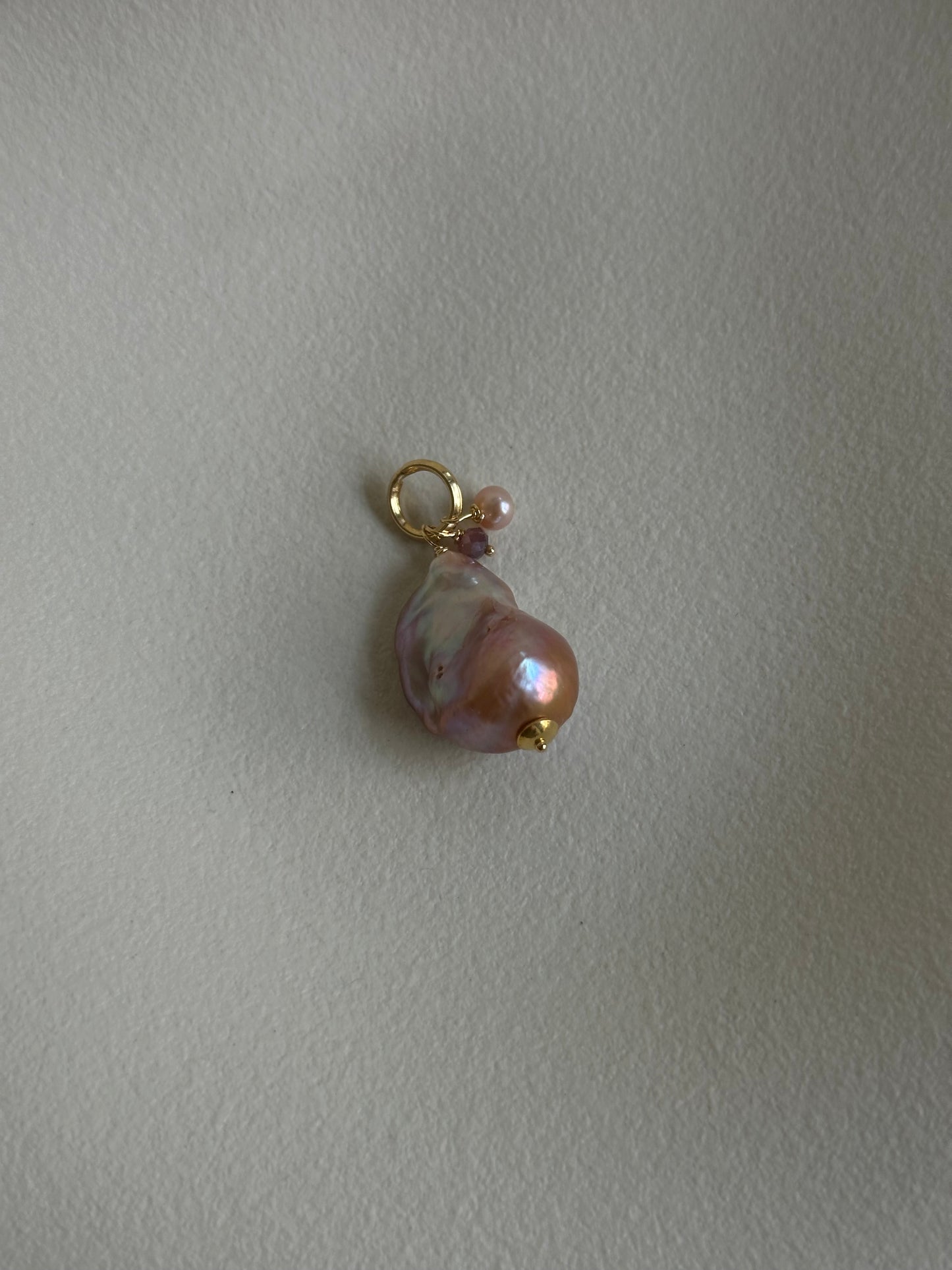 Pink Pearl Charm