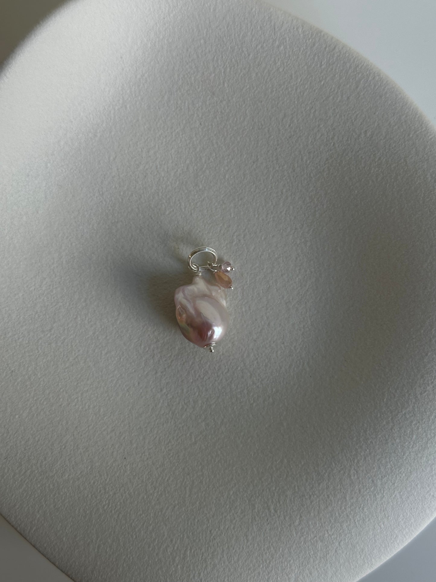 Pink Pearl charm